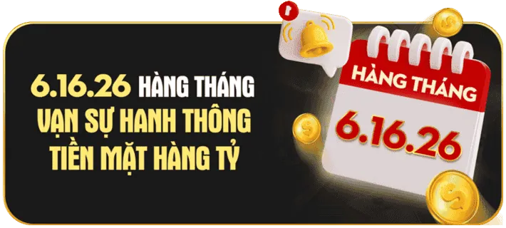 Thưởng chào mừng thành viên mới 666vn